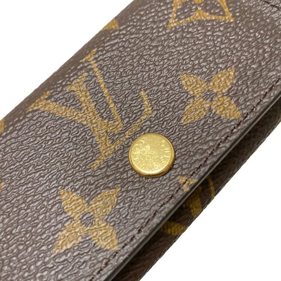 Auth LOUIS VUITTON Multicles 4 M69517 Maroon Monogram - RFID : confirmed - Picture 2 of 6